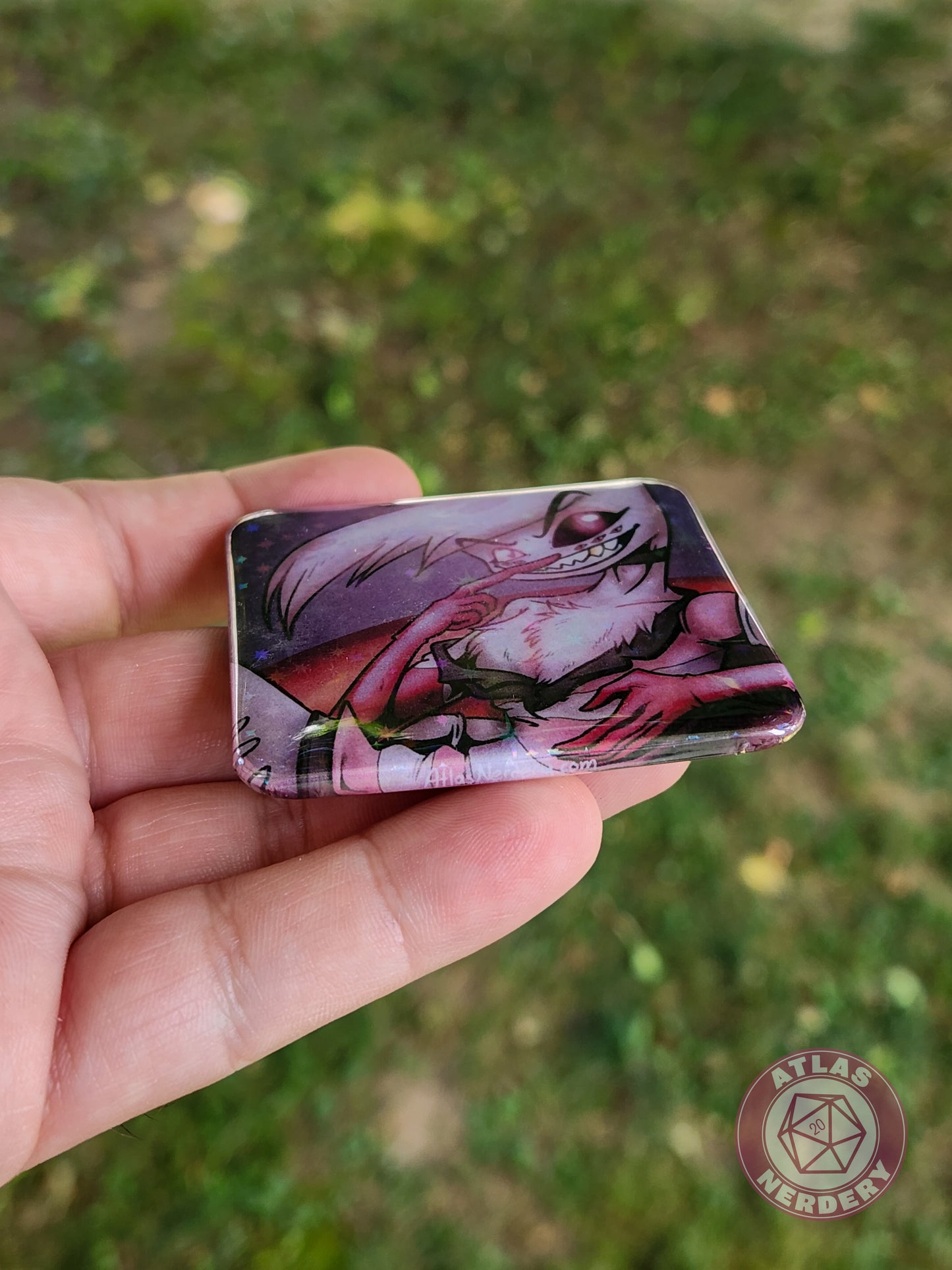 Special Tenant - 2.25” x 2.25” Square Holo Pinback Button