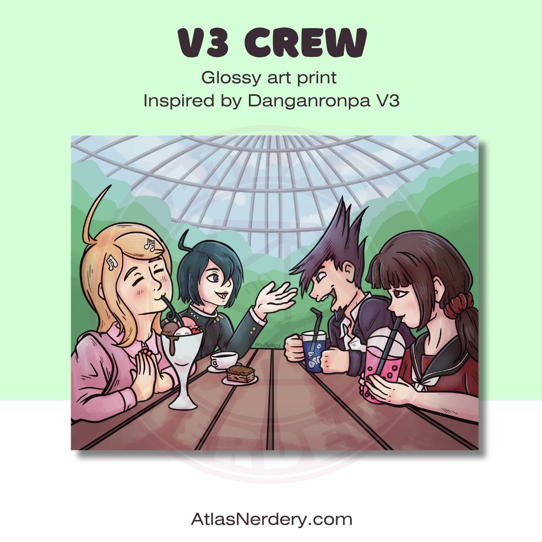 V3 Crew - 8x10in Glossy Art Print