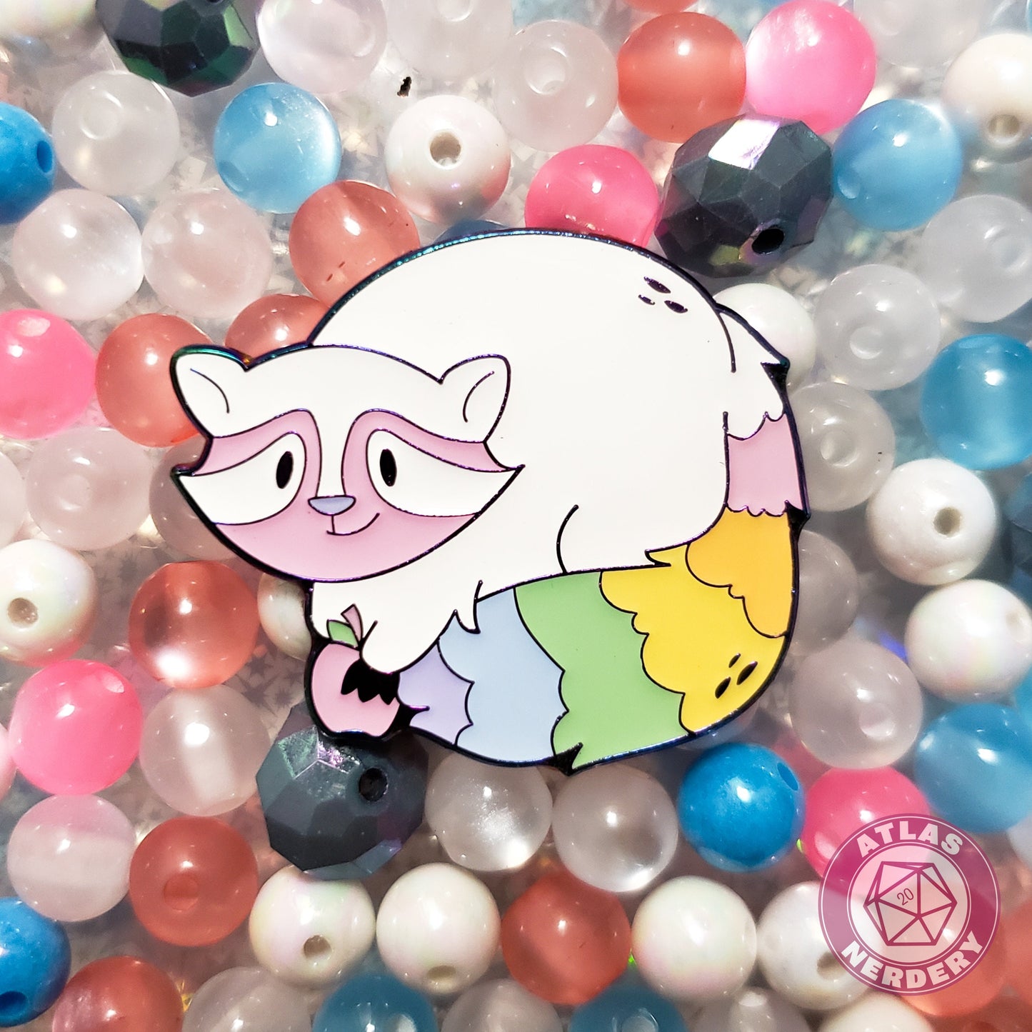 Raccoon Furry Friends - 1.5" Enamel Pins with 13 Variants