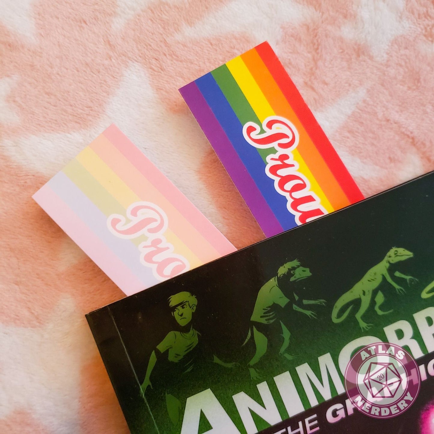 Proud To Be Me Bookmarks - 1.5" x 7" Pride Flag One Sided Cardstock Bookmark