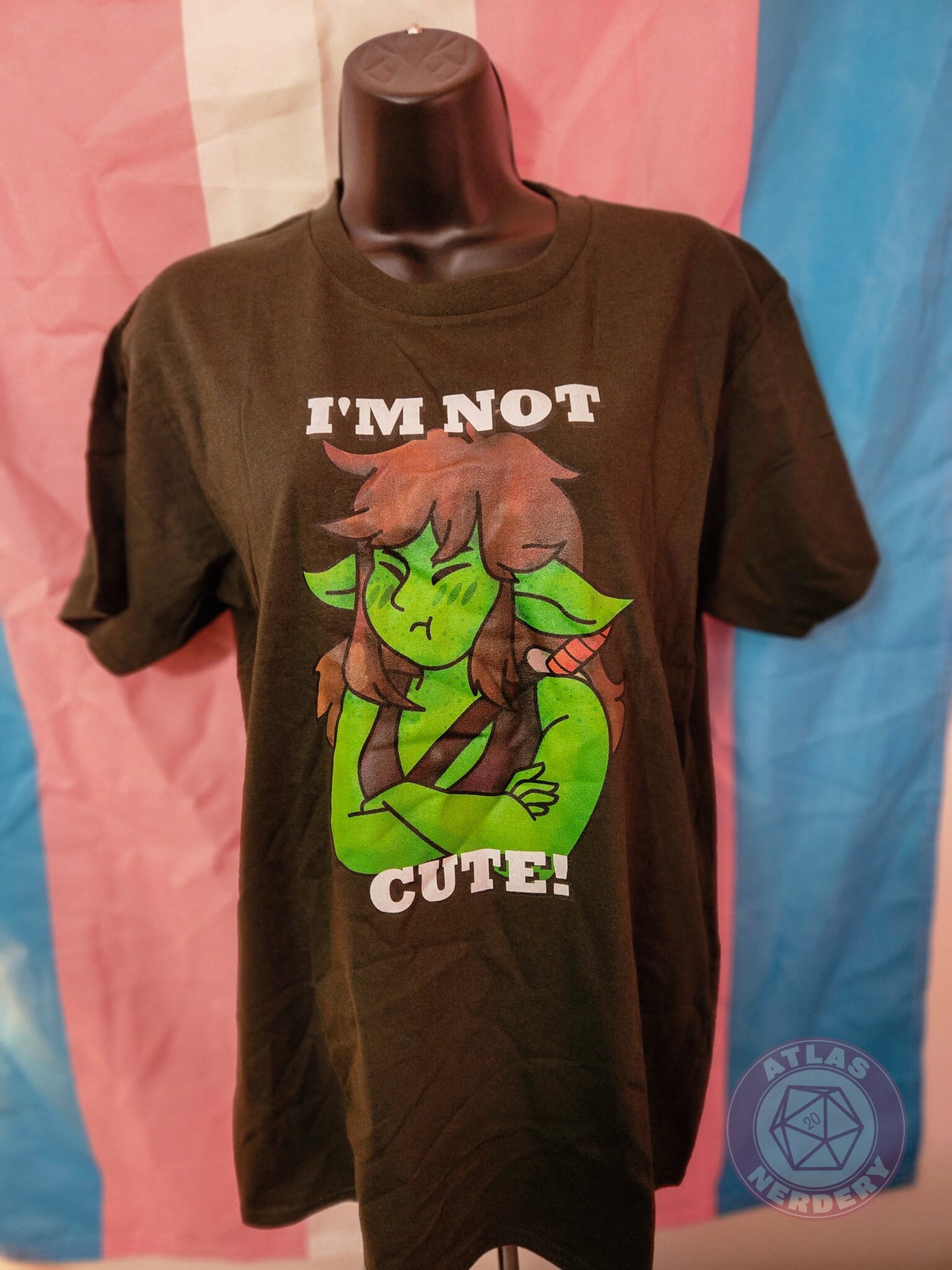 I'm Not Cute Goblin - Loose Fit T-shirt US Sizing