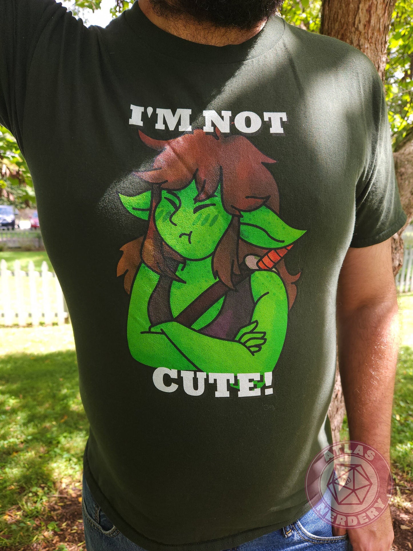 I'm Not Cute Goblin - Loose Fit T-shirt US Sizing