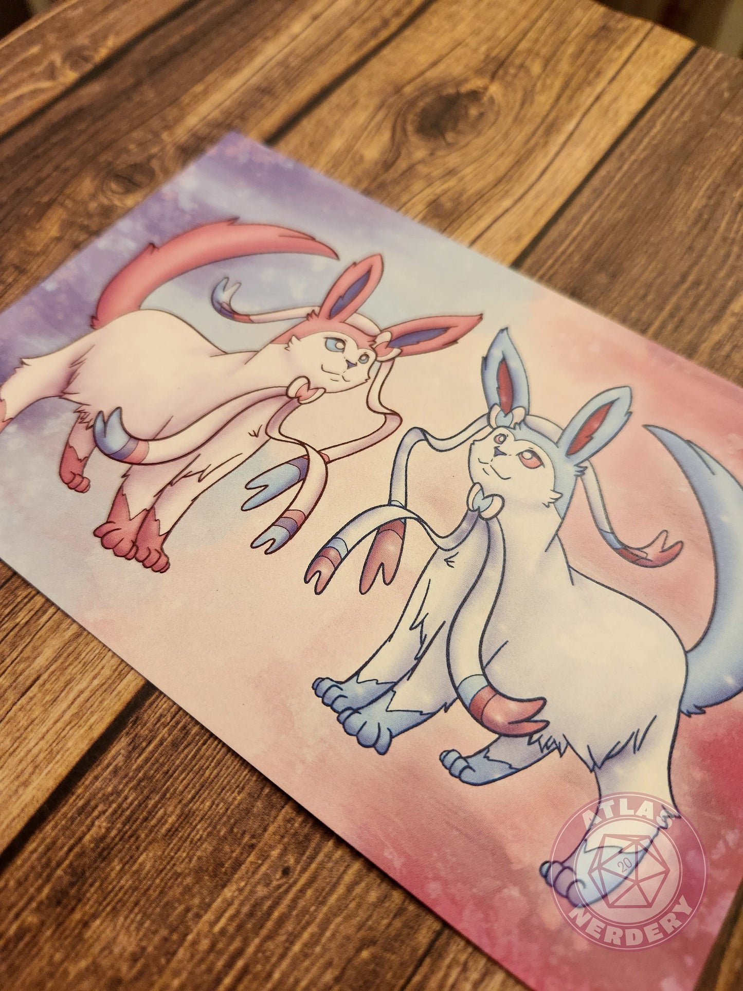 Fairy Evolution Kitty #700 Print - 4x6 Matte Art Print on Medium Cardstock