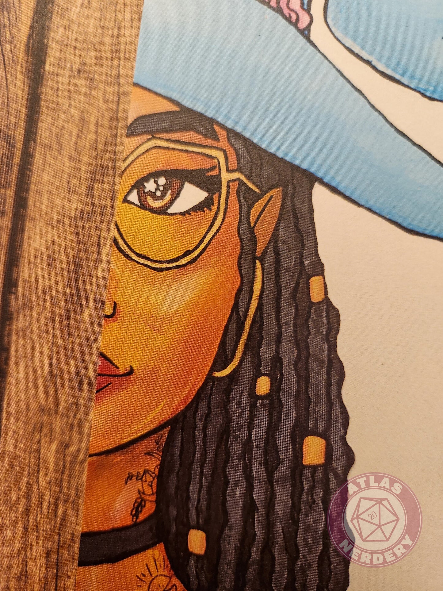 Welcome To The Coven, Day Witch - 4x6 Matte Art Print on Medium Cardstock