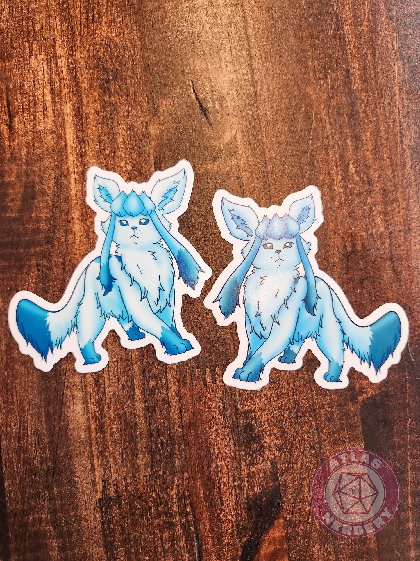 Icy Evolution Kitty #471 - 3" Waterproof Vinyl Sticker