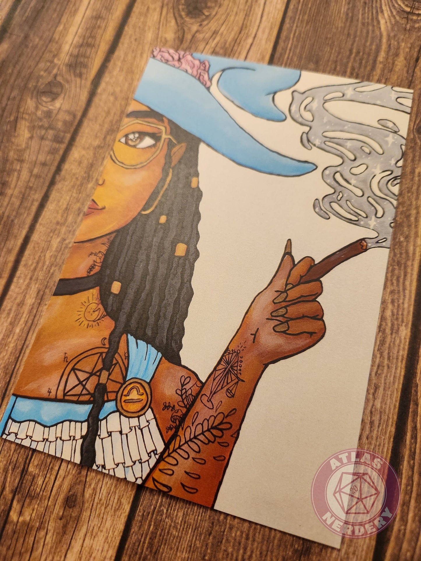 Welcome To The Coven, Day Witch - 4x6 Matte Art Print on Medium Cardstock