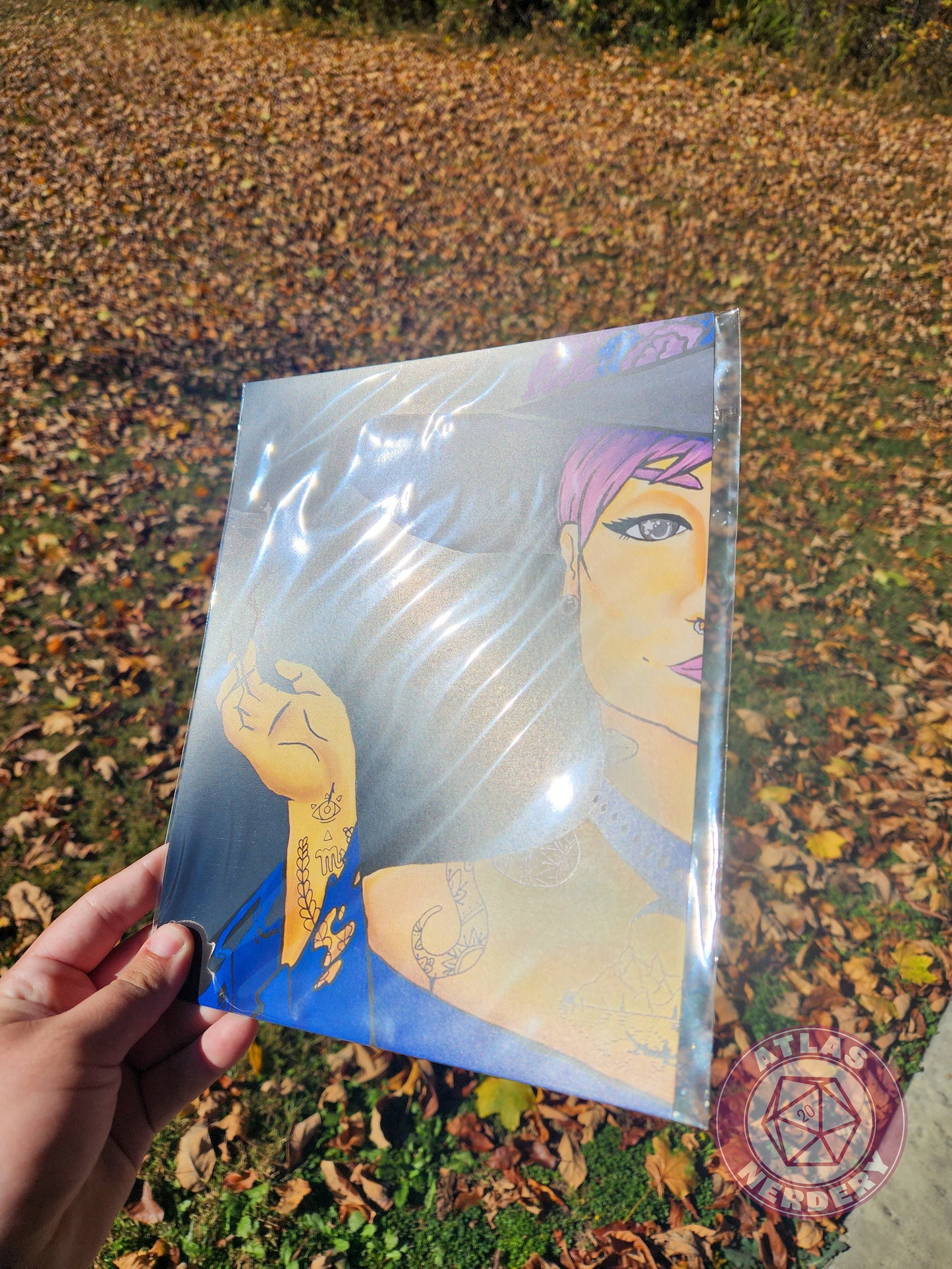 Welcome To The Coven, Night Witch - 8x10in Gloss Art Print
