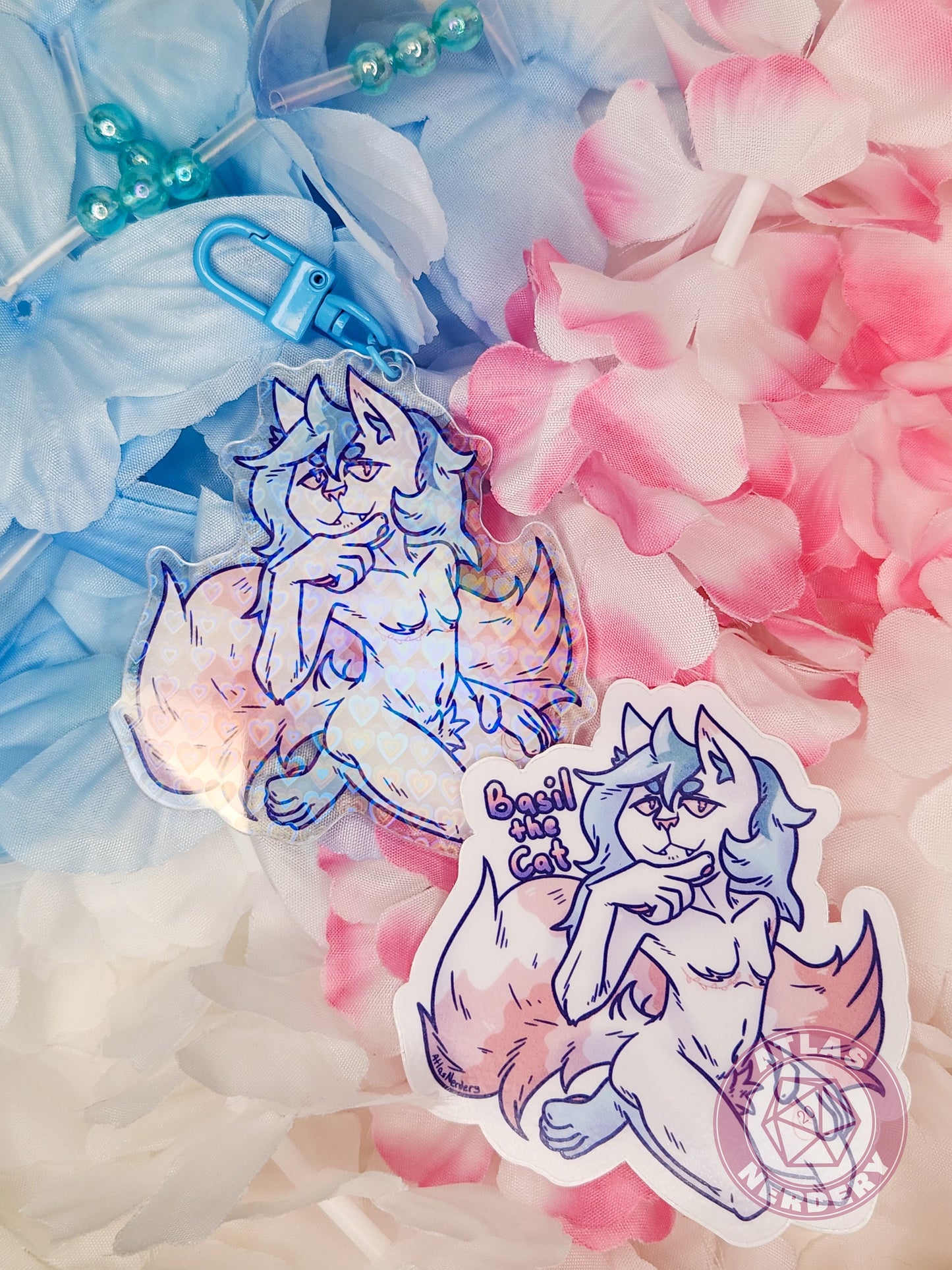 Basil the Cat - 3" Waterproof Vinyl Sticker