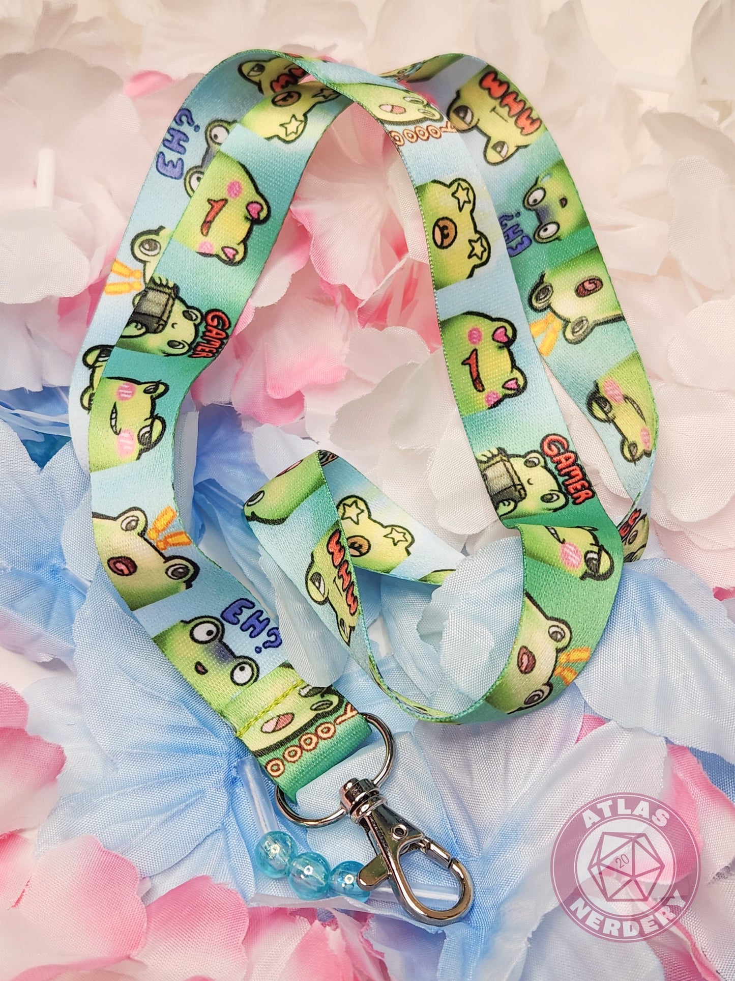 Frog Emote Lanyard