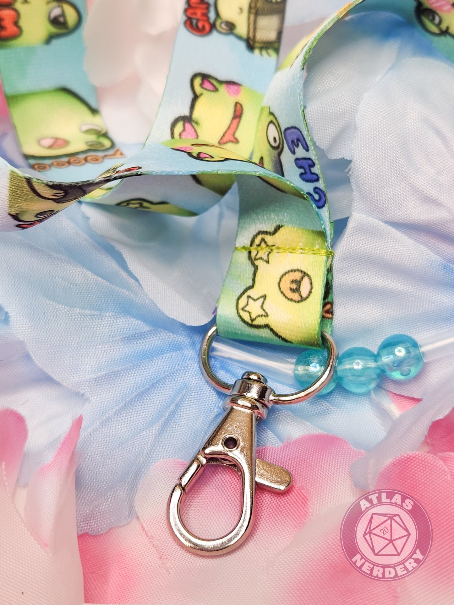 Frog Emote Lanyard