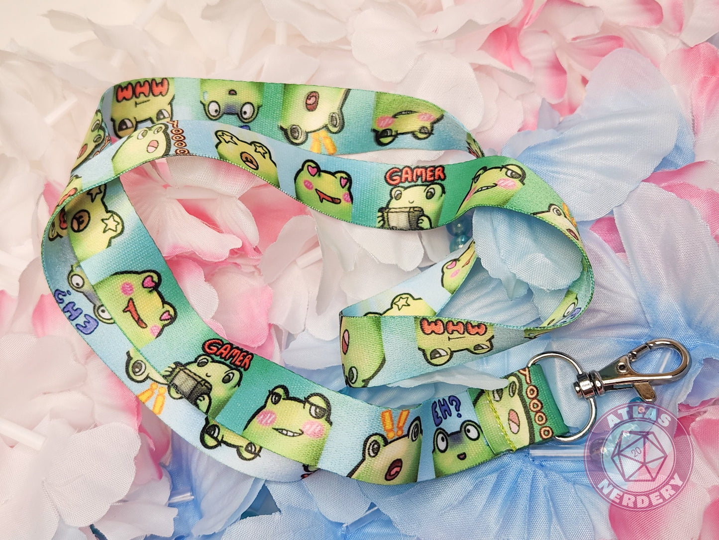 Frog Emote Lanyard