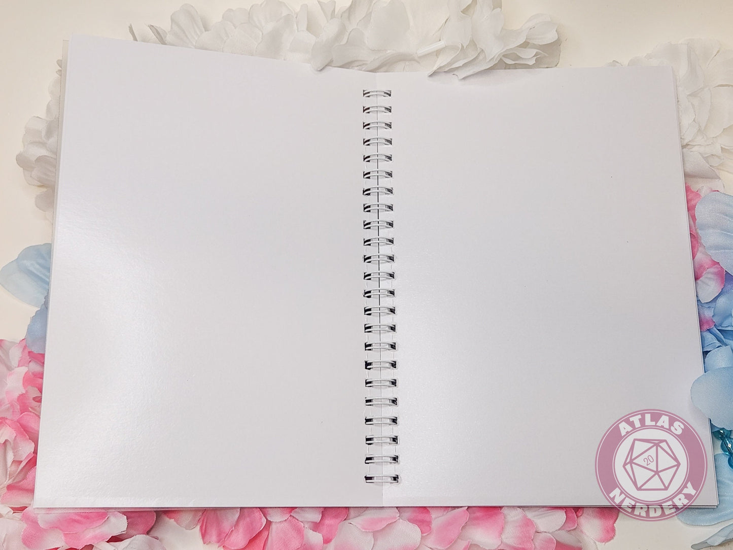 Potions & Dice - Reusable Sticker Book Size A5 with White Spinal Binding