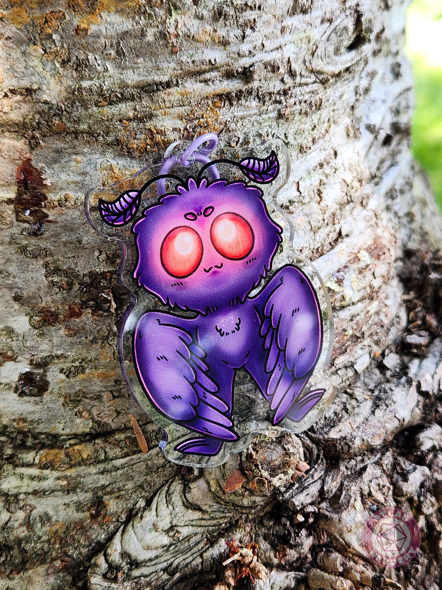 Mothman Acrylic Charm - 2.5" Double Sided Acrylic Keychain