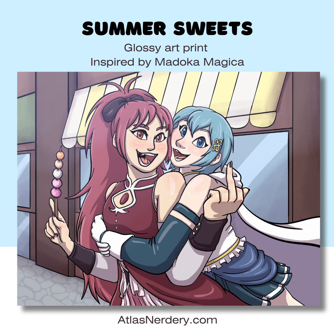 Summer Sweets - 8x10in Glossy Art Print