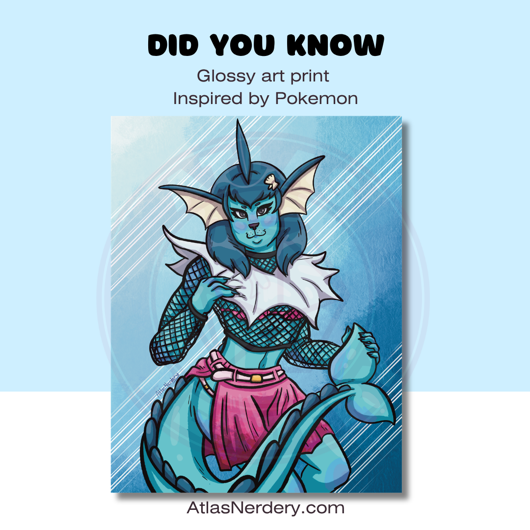 Did you know - 8x10in Glossy Art Print