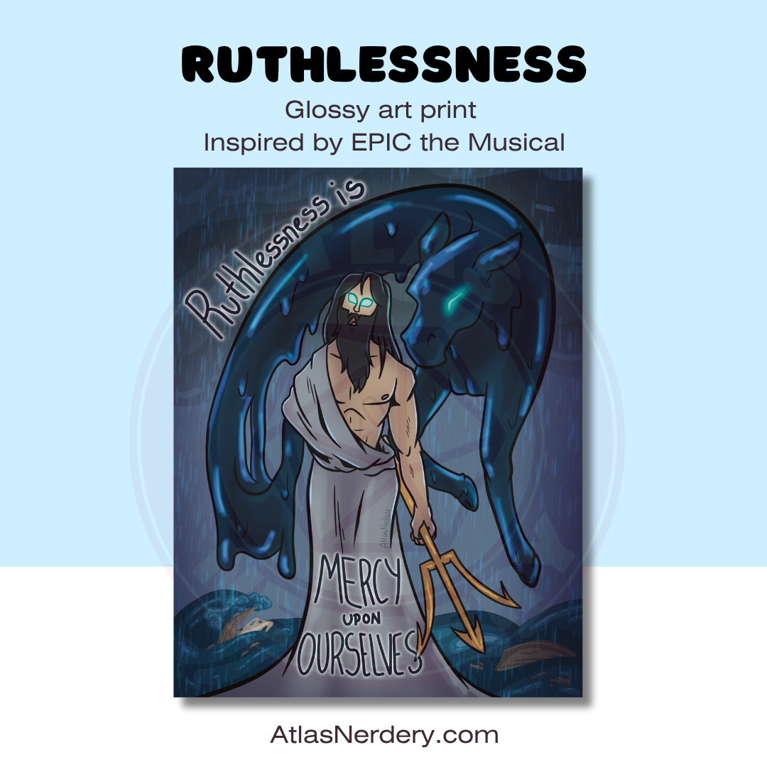 Ruthlessness - 8x10in Glossy Art Print