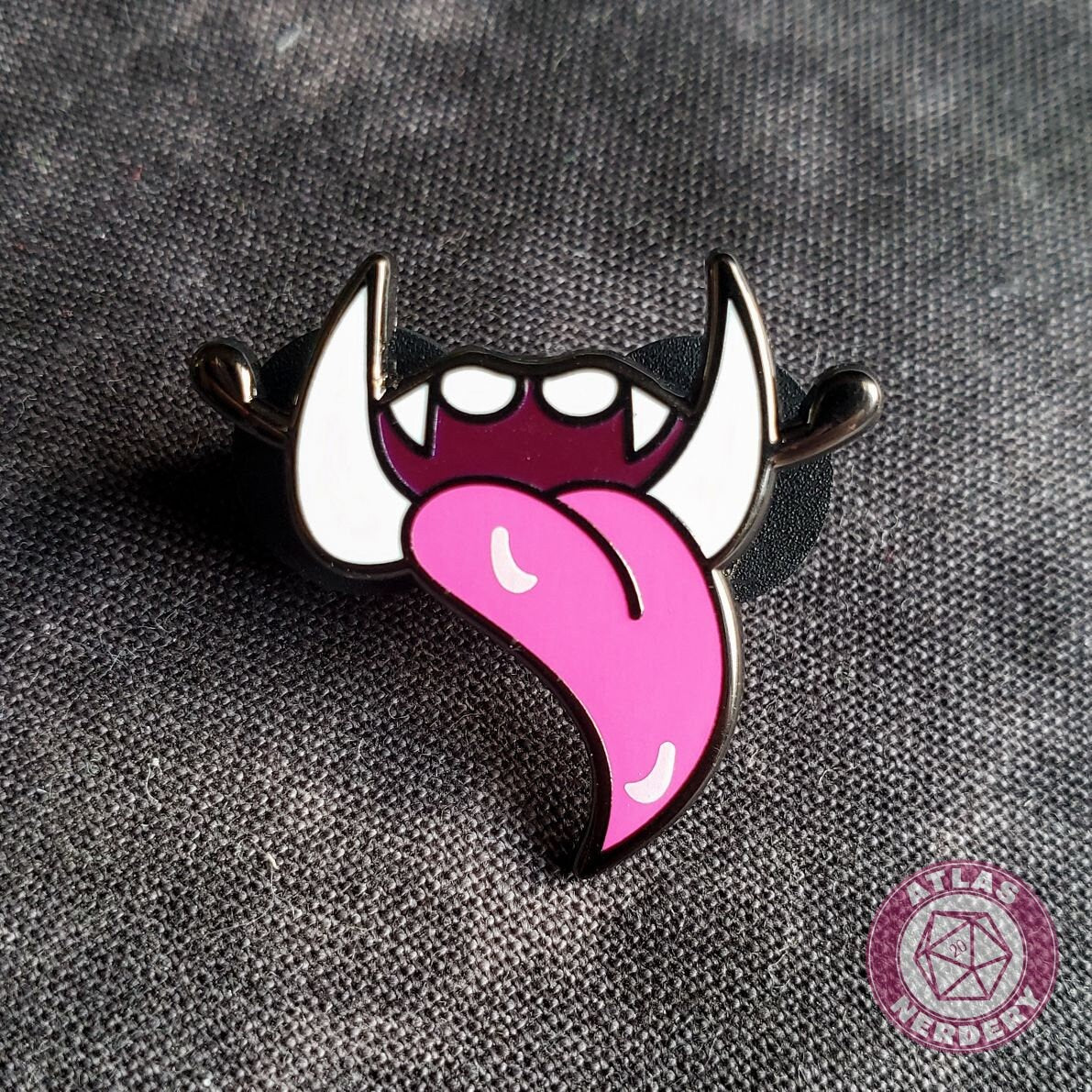 Monster Mouths - 1" Hard Enamel Pins with 4 Variants