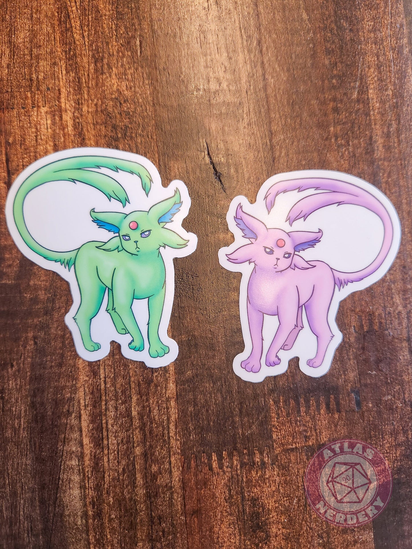 Psychic Evolution Kitty #196 - 3" Waterproof Vinyl Sticker