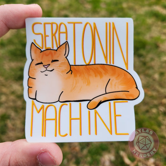 Serotonin Machine - 3" Waterproof Vinyl Sticker