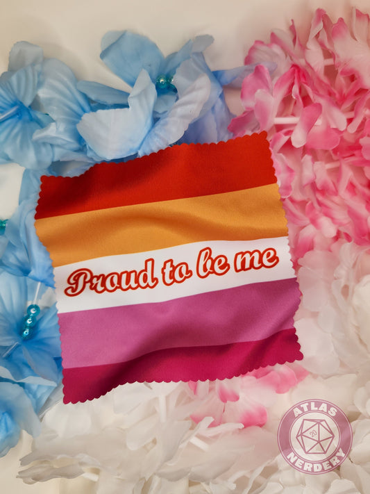 Lesbian Pride Flag Microfiber Lens Cloth