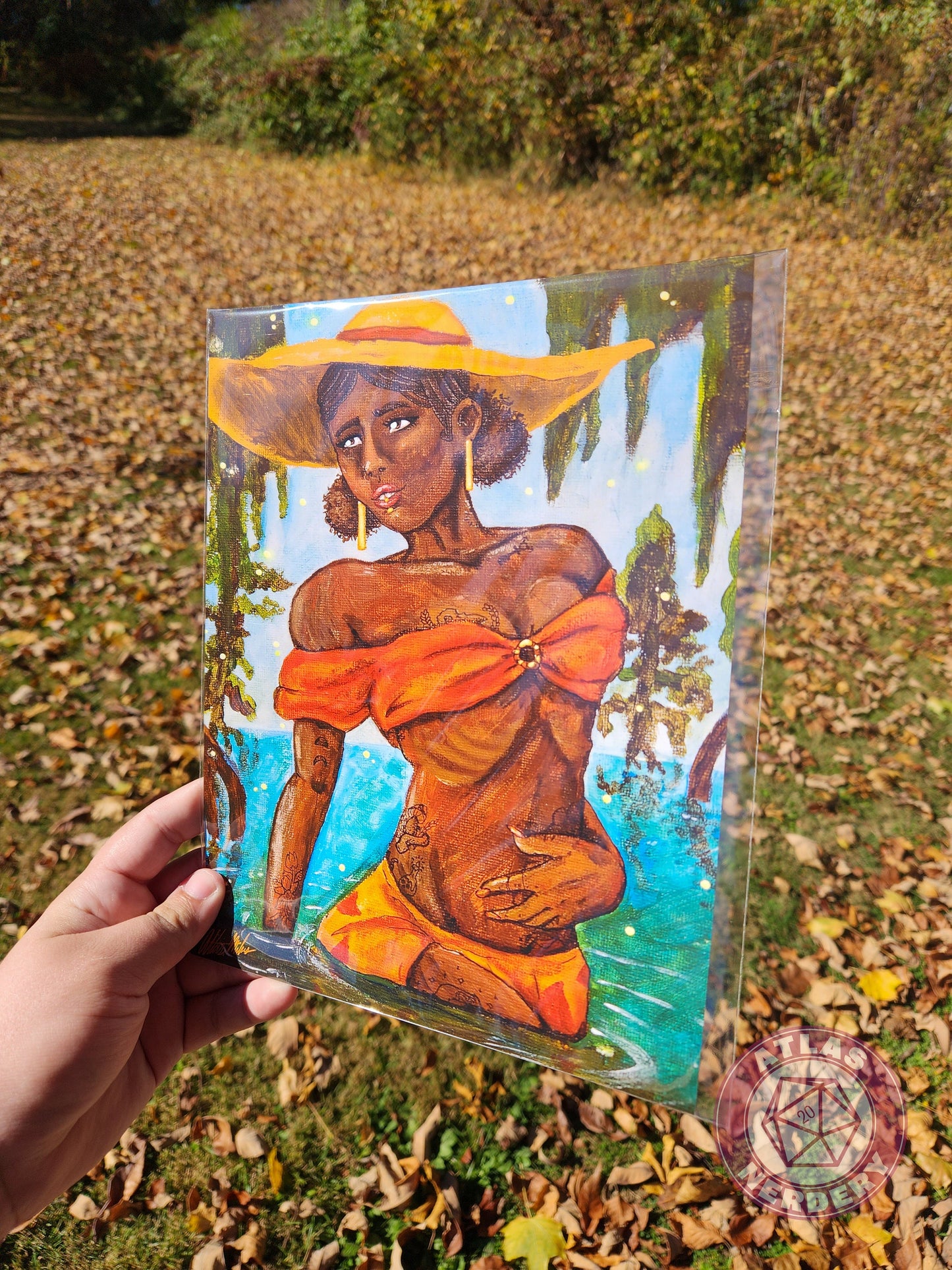 Bayou Witch - 8x10in Glossy Art Print