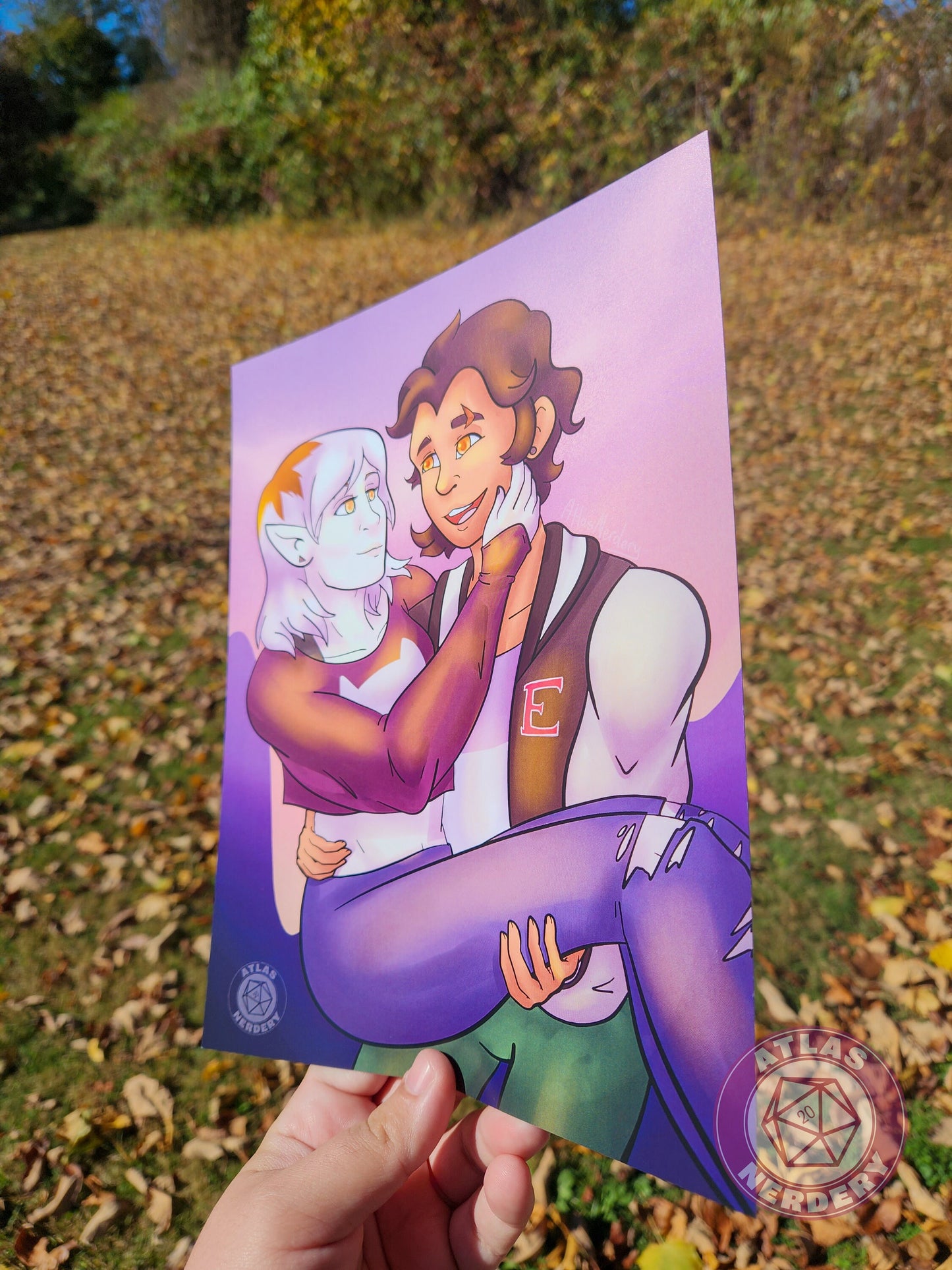 Lumity Witches - 8x10in Glossy Art Print