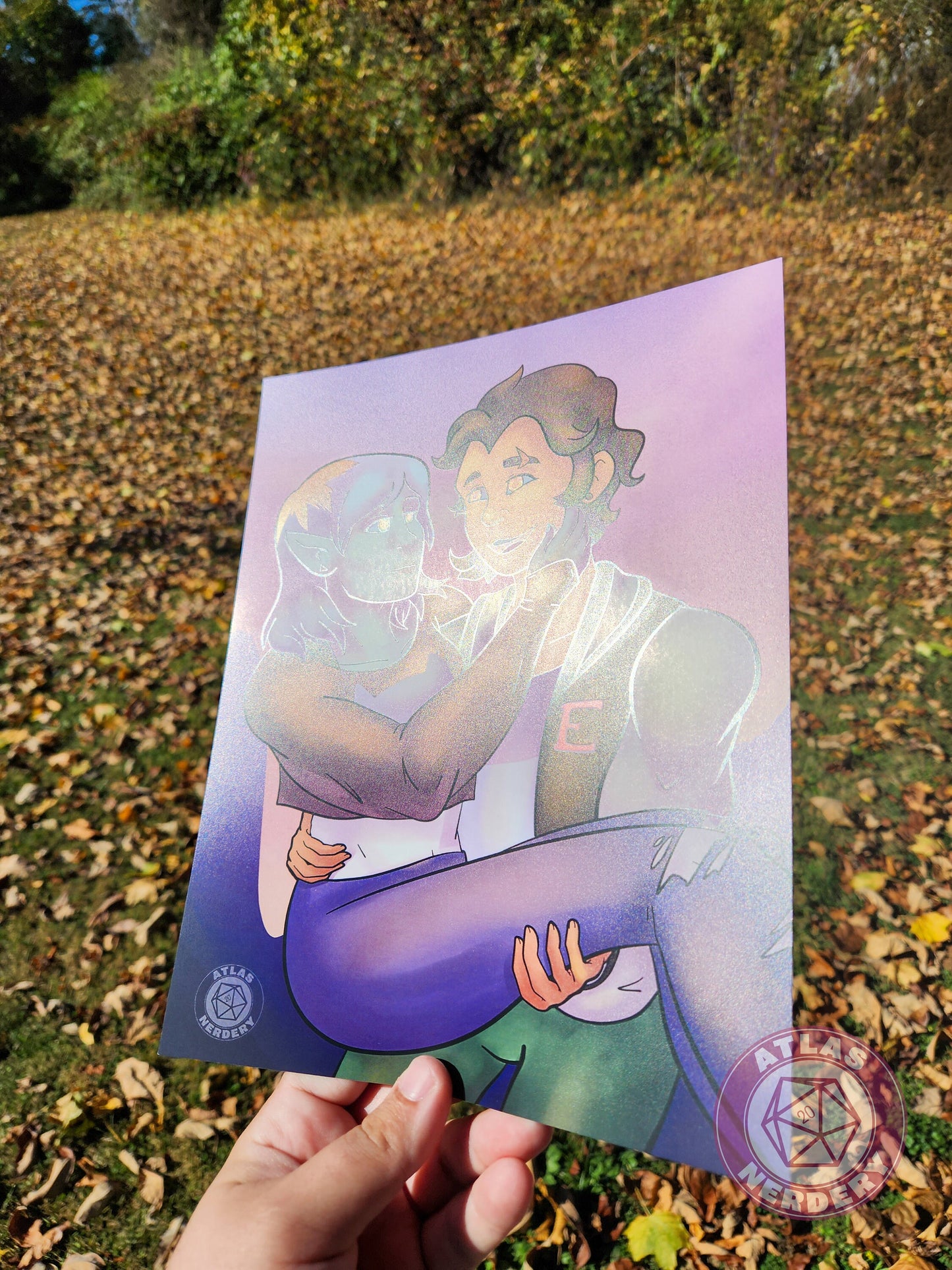 Lumity Witches - 8x10in Glossy Art Print
