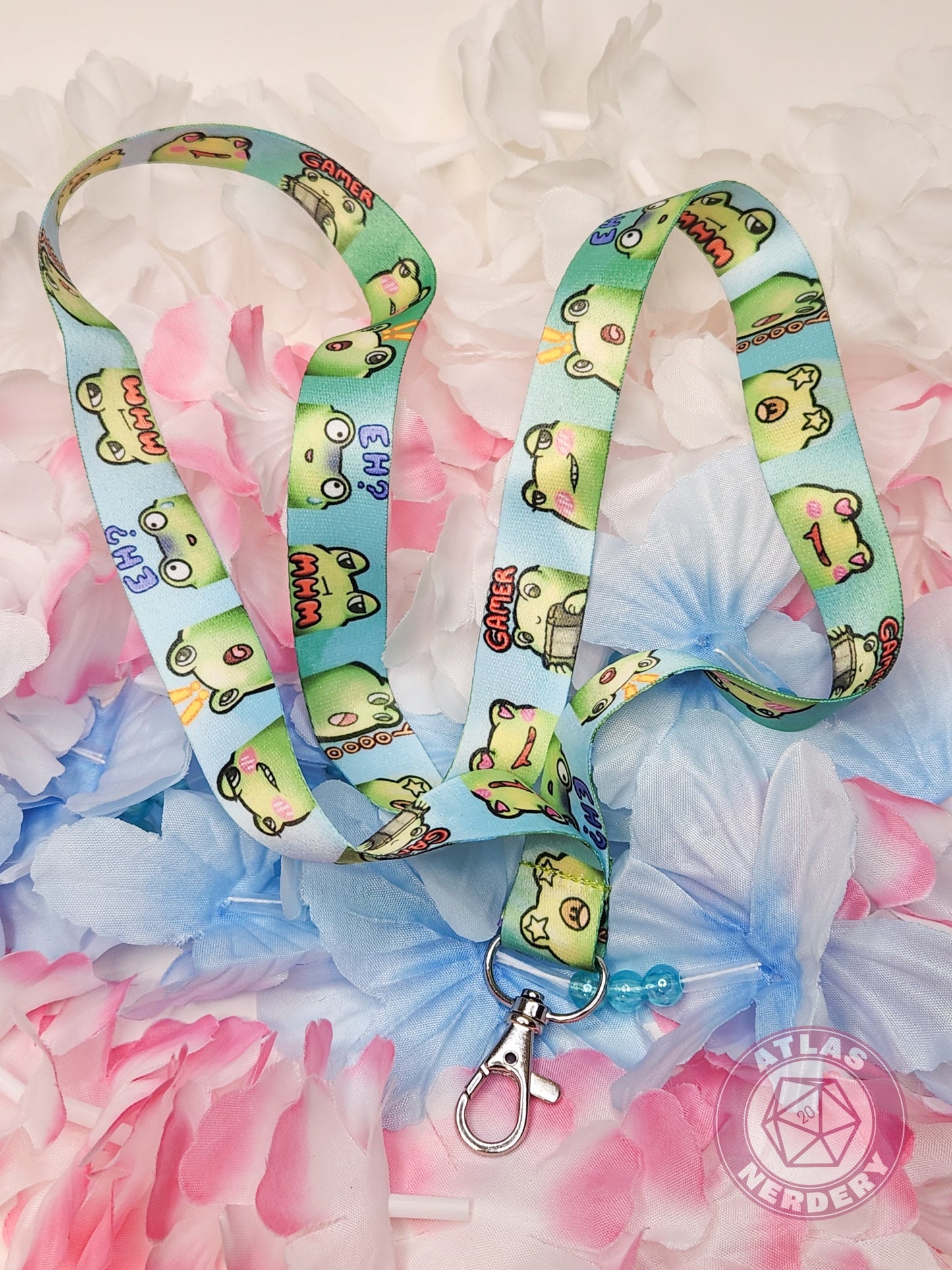 Frog Emote Lanyard